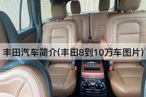 丰田汽车简介(丰田8到10万车图片)