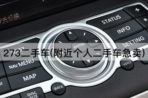 273二手车(附近个人二手车急卖)