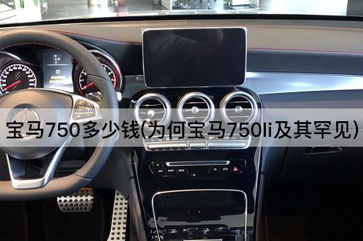 宝马750多少钱(为何宝马750li及其罕见)