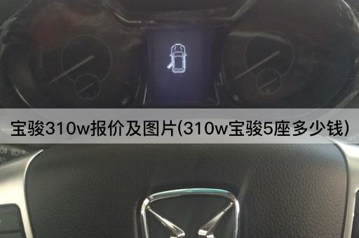 宝骏310w报价及图片(310w宝骏5座多少钱)
