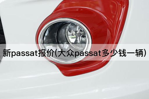 新passat报价(大众passat多少钱一辆)