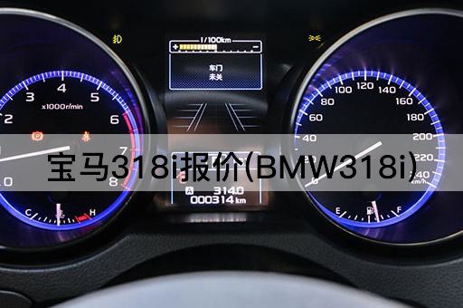 宝马318i报价(BMW318i)