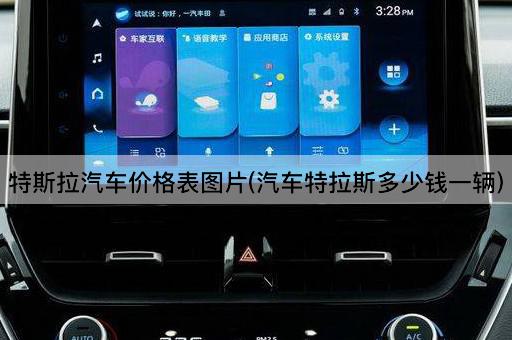 特斯拉汽车价格表图片(汽车特拉斯多少钱一辆)