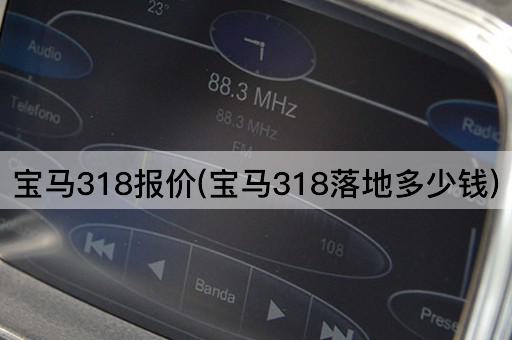 宝马318报价(宝马318落地多少钱)
