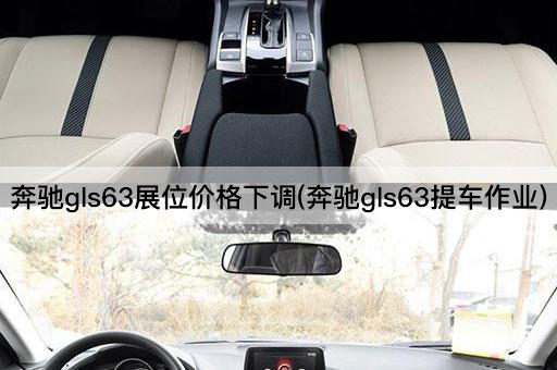 奔驰gls63展位价格下调(奔驰gls63提车作业)